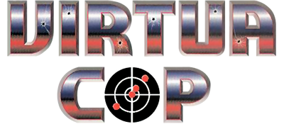 Virtua Cop 2 title screen for Sega Saturn